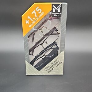 Member's Mark Reading Glasses Set - Black and Brown